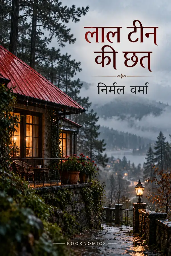 लाल टीन की छत पुस्तक कवर