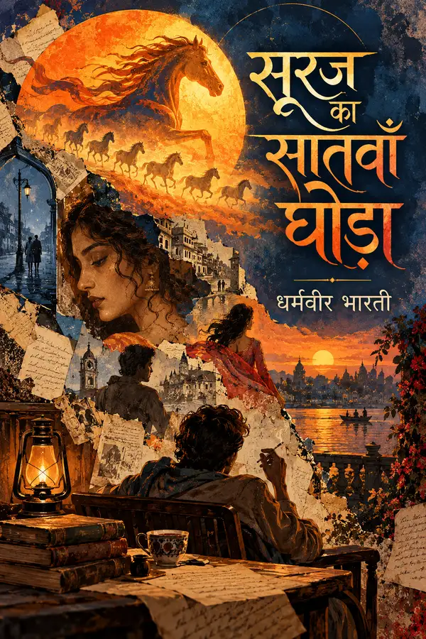 सूरज का सातवाँ घोड़ा पुस्तक कवर