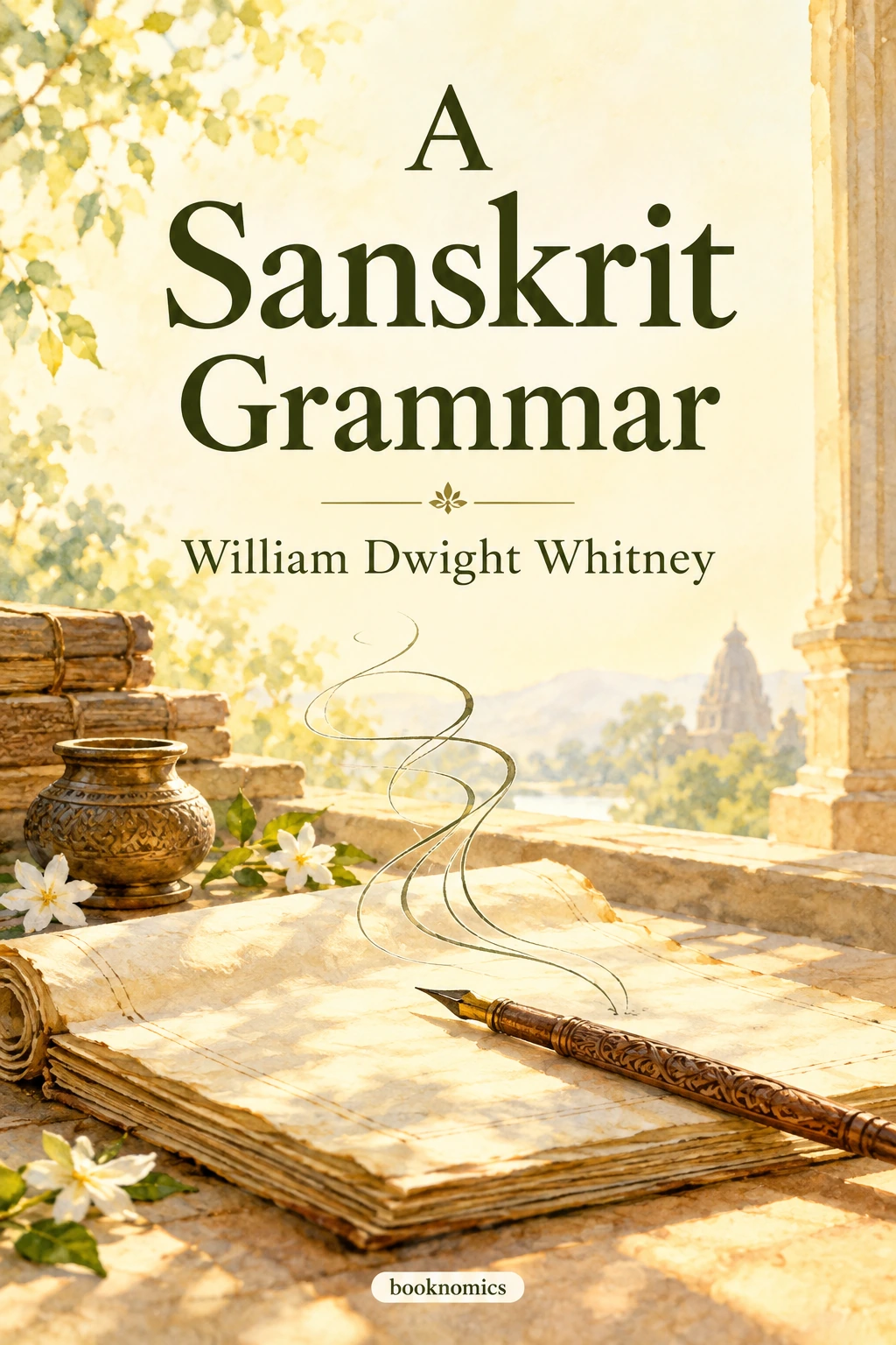 A Sanskrit Grammar book summary cover