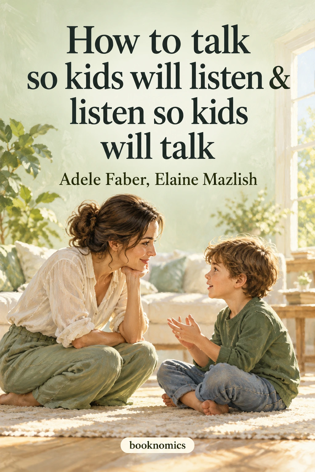 How to talk so kids will listen & listen so kids will talk book summary cover