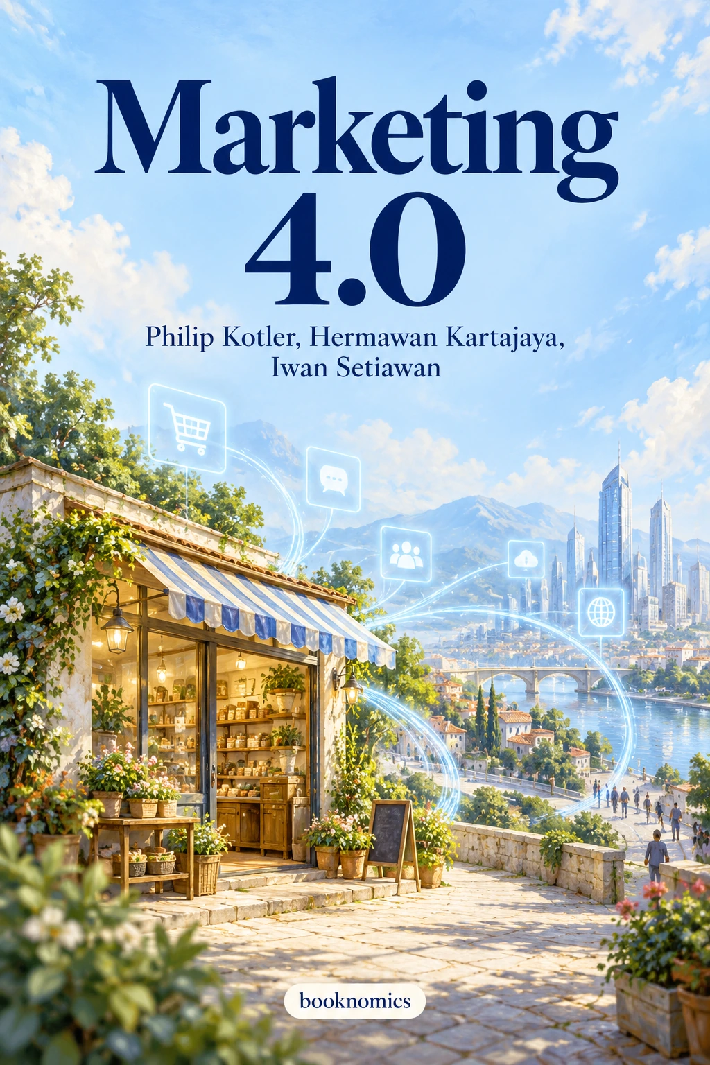 Marketing 4.0 book summary cover