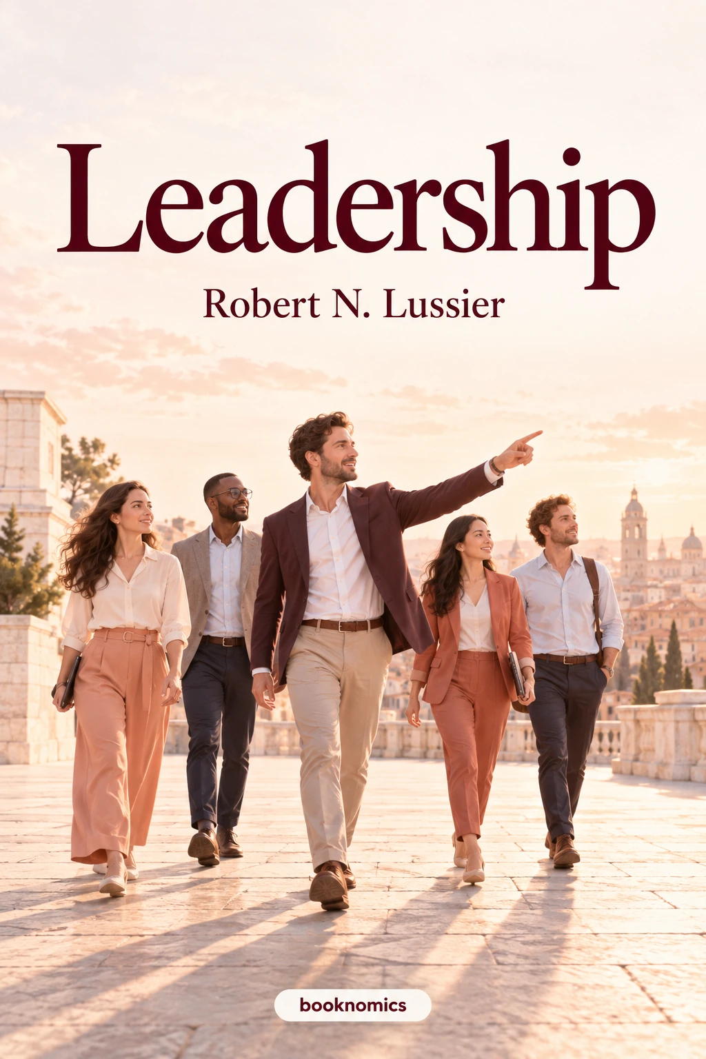 Leadership book summary cover