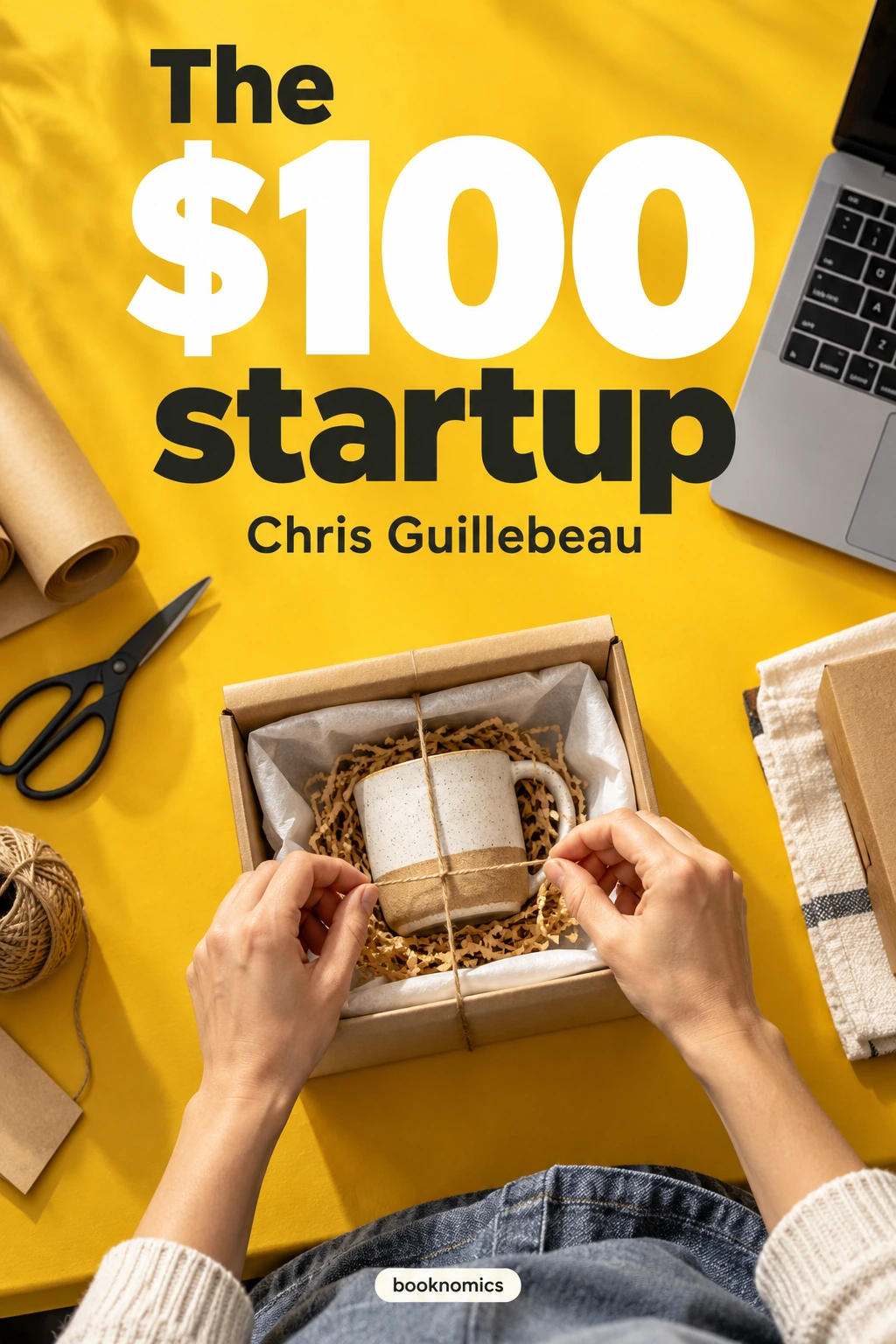 The $100 startup book summary cover