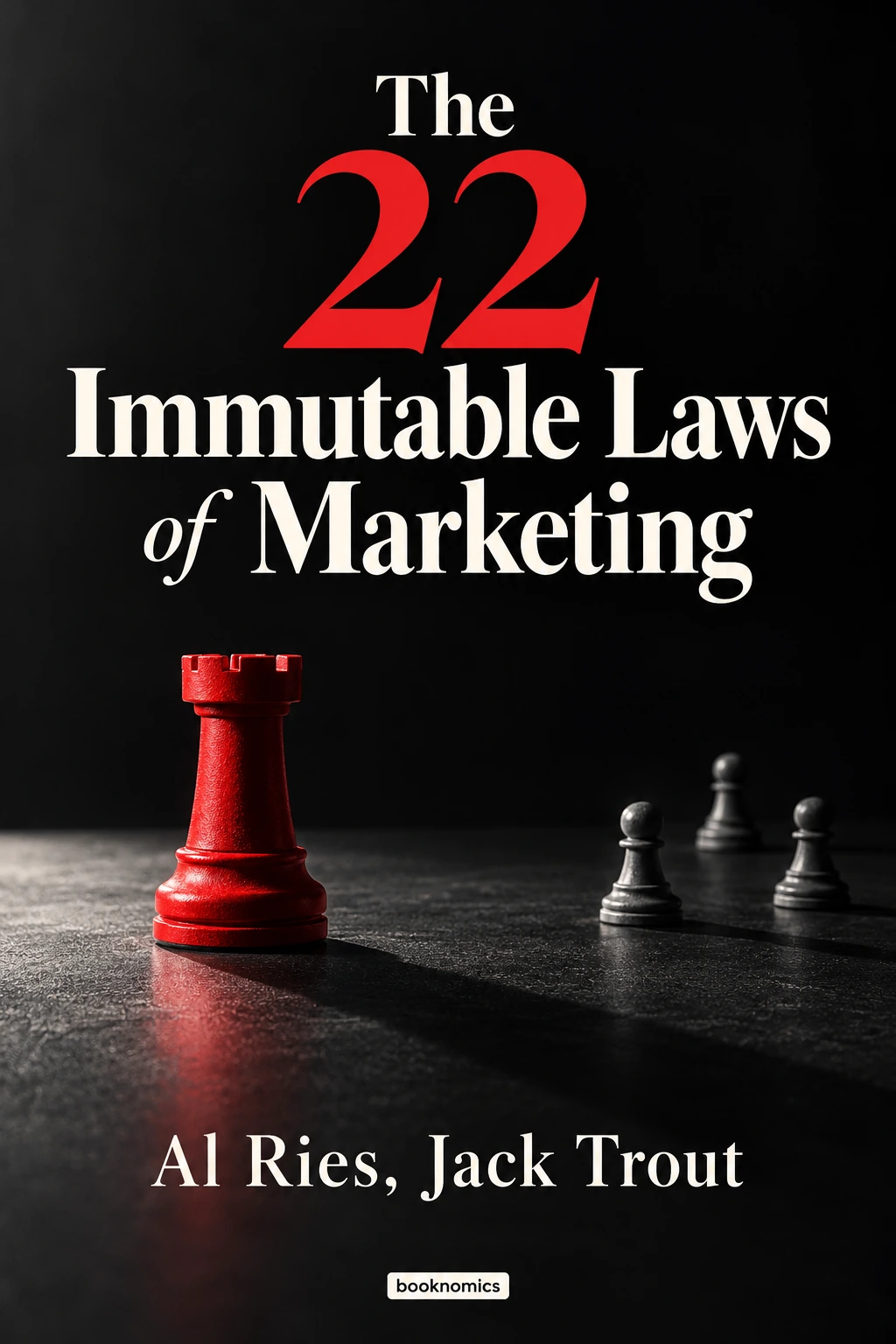 The 22 Immutable Laws of Marketing book summary cover