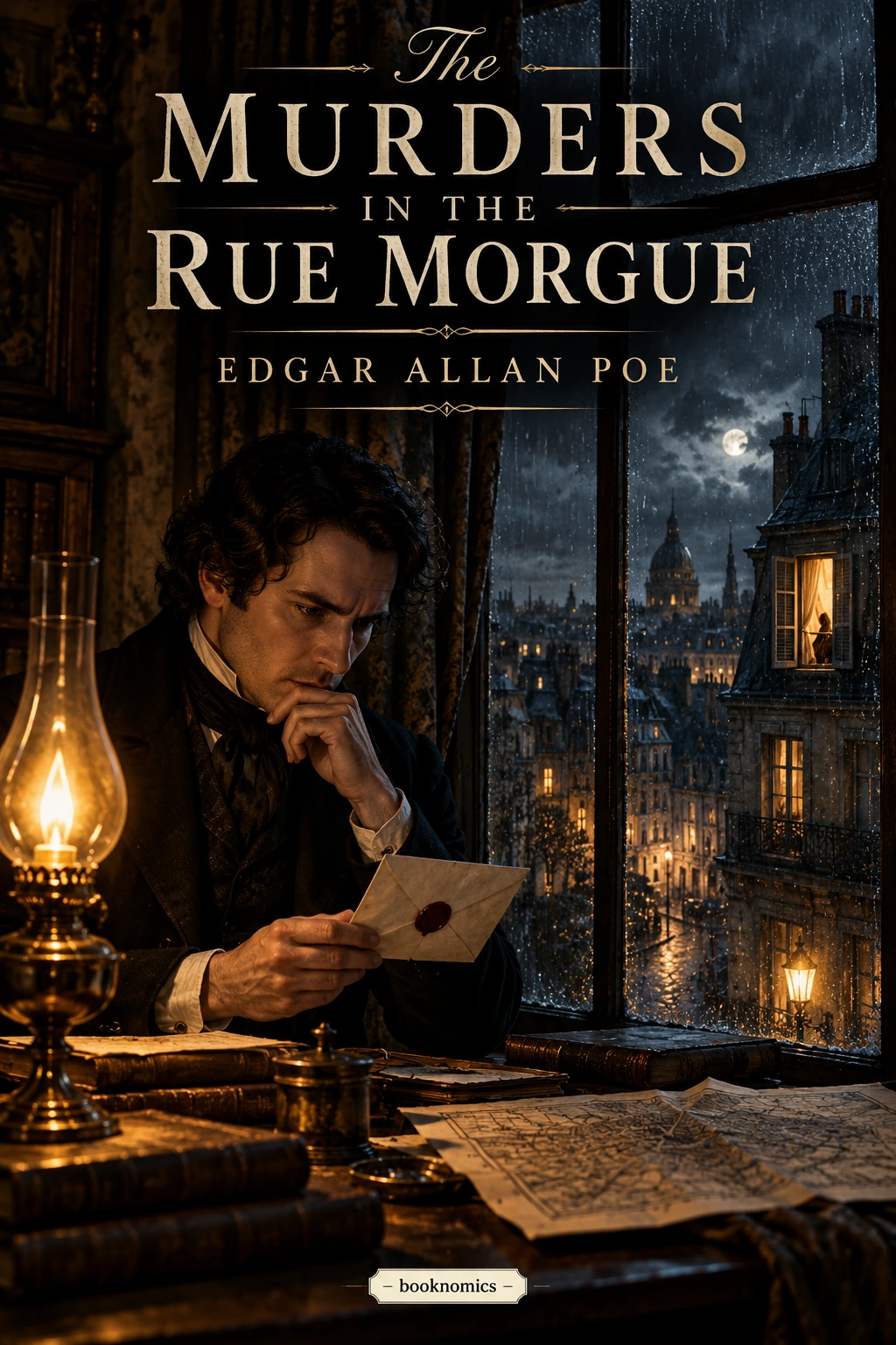 The Murders in the Rue Morgue book summary cover
