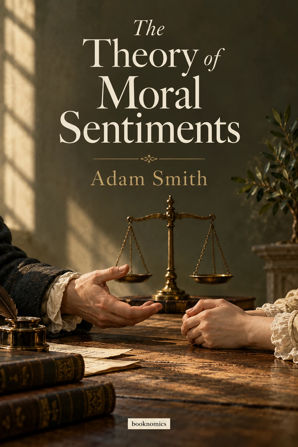 The Theory of Moral Sentiments book summary cover