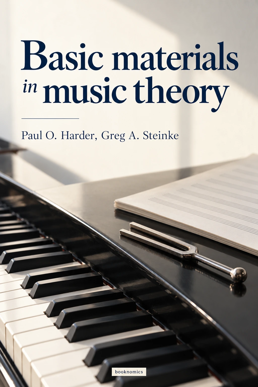 Basic materials in music theory book summary cover