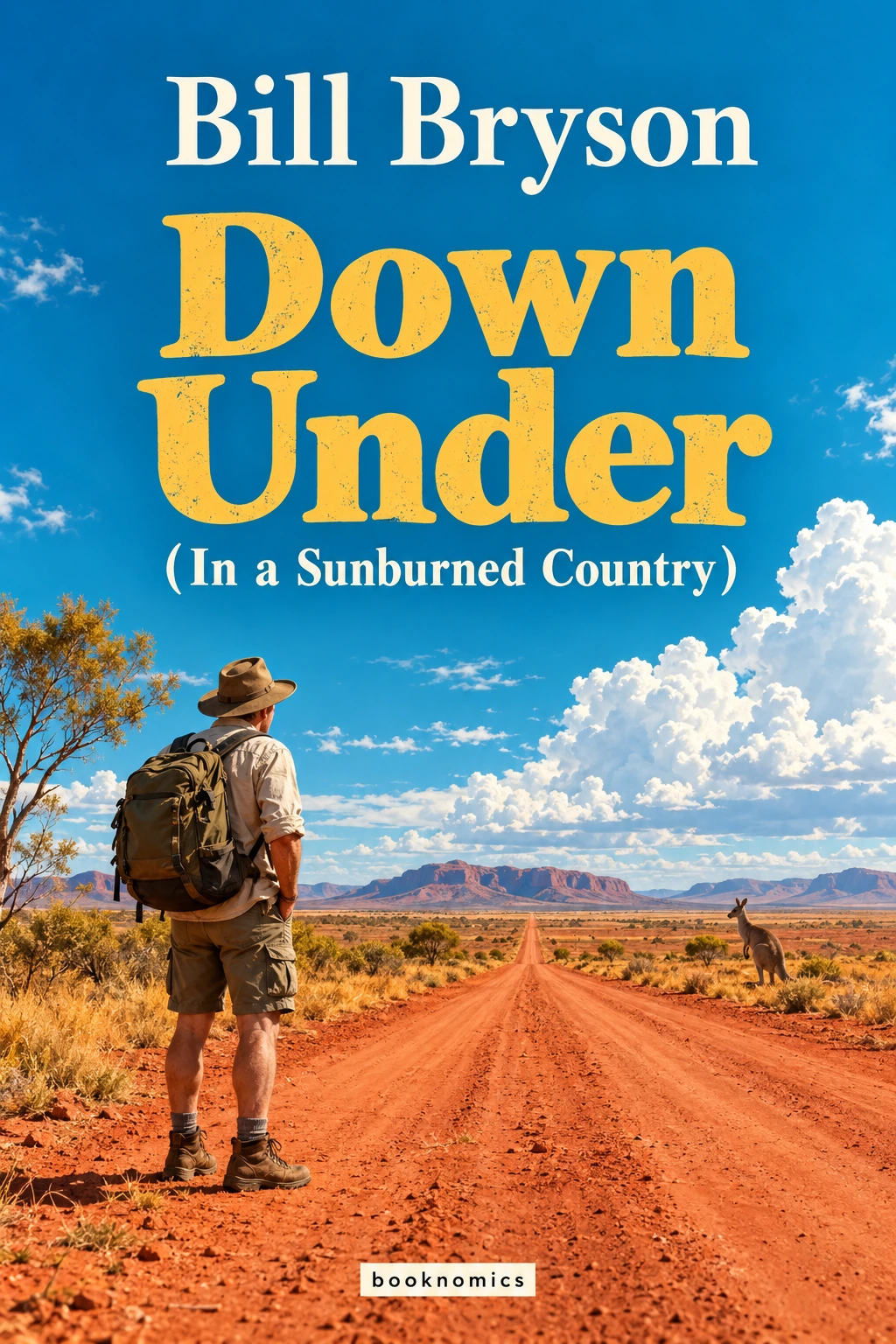 Down Under (In a Sunburned Country) book summary cover