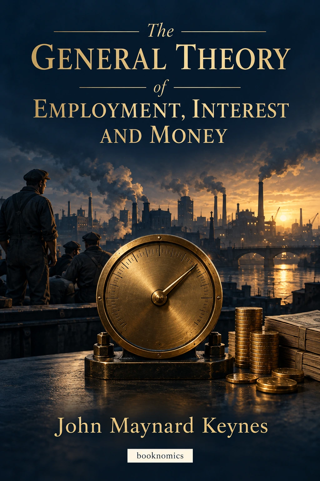 The General Theory of Employment, Interest and Money book summary cover