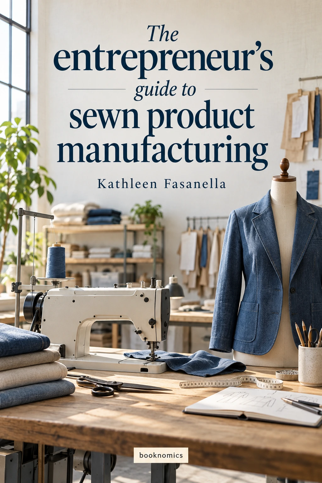 The entrepreneur's guide to sewn product manufacturing book summary cover