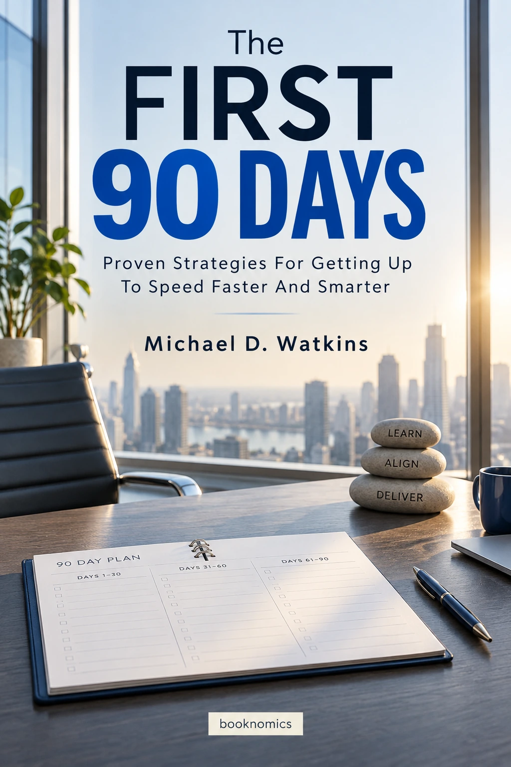 The First 90 Days Proven Strategies For Getting Up To Speed Faster And Smarter book summary cover