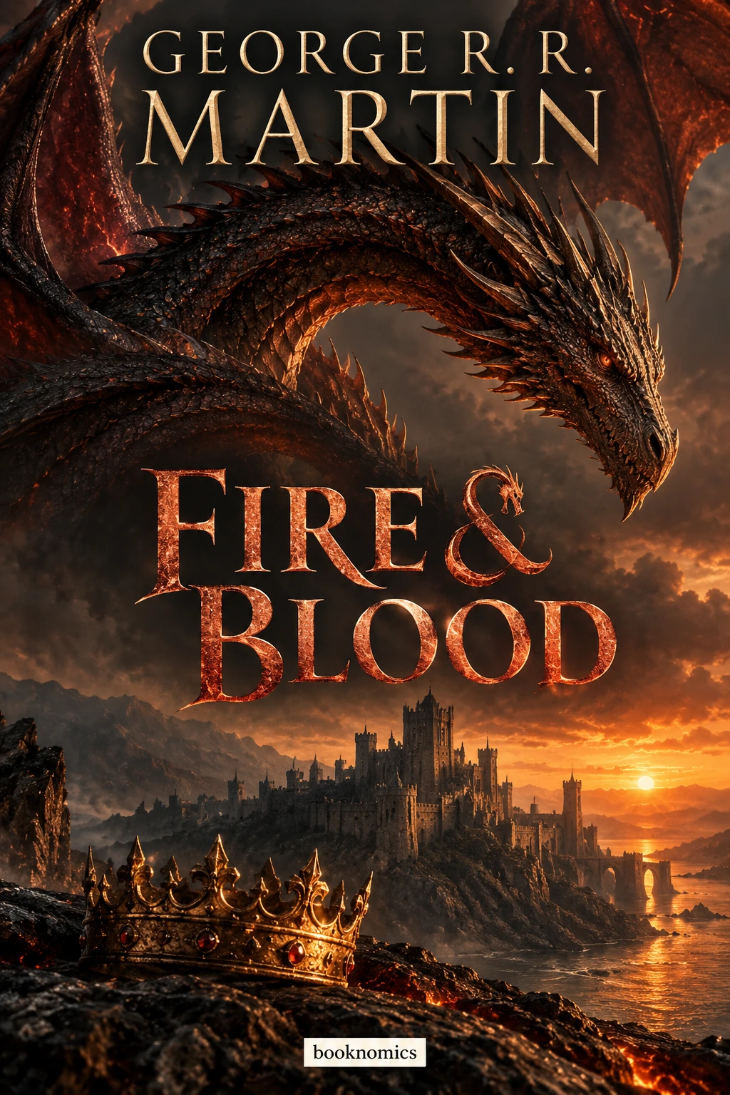 Fire & Blood book summary cover