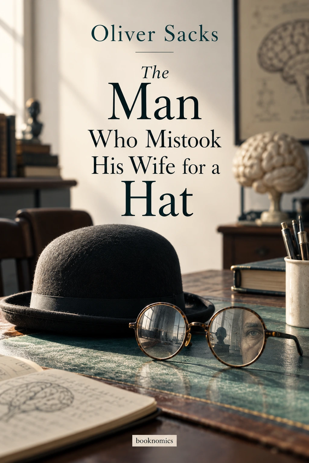 The Man Who Mistook His Wife for a Hat book summary cover