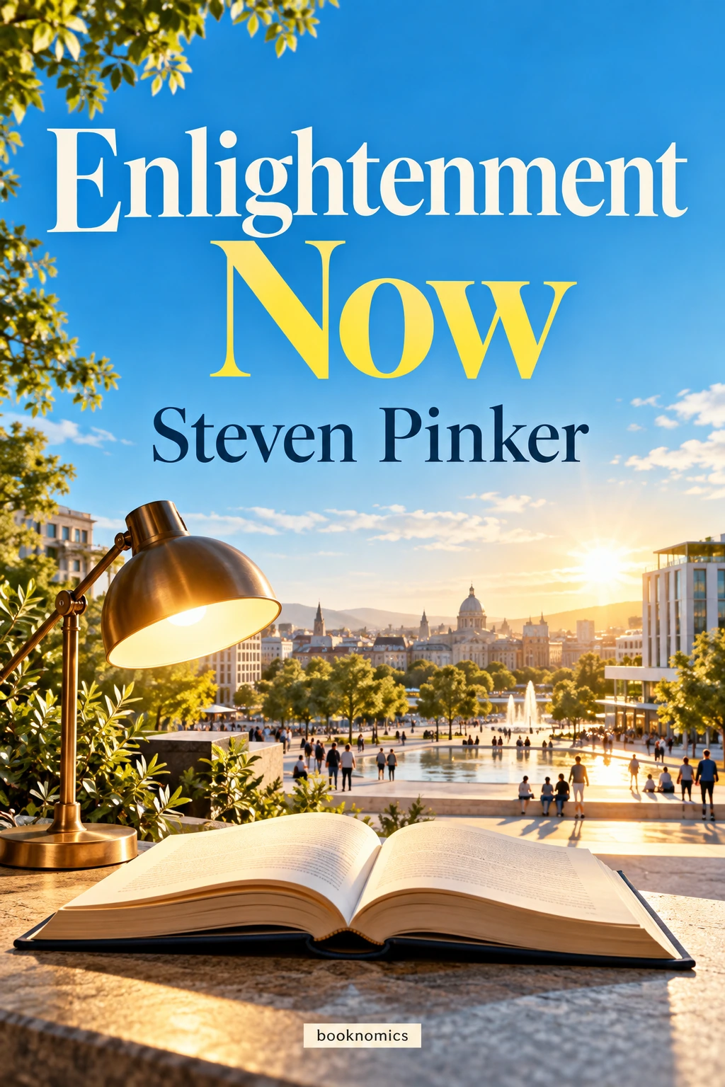 Enlightenment Now book summary cover