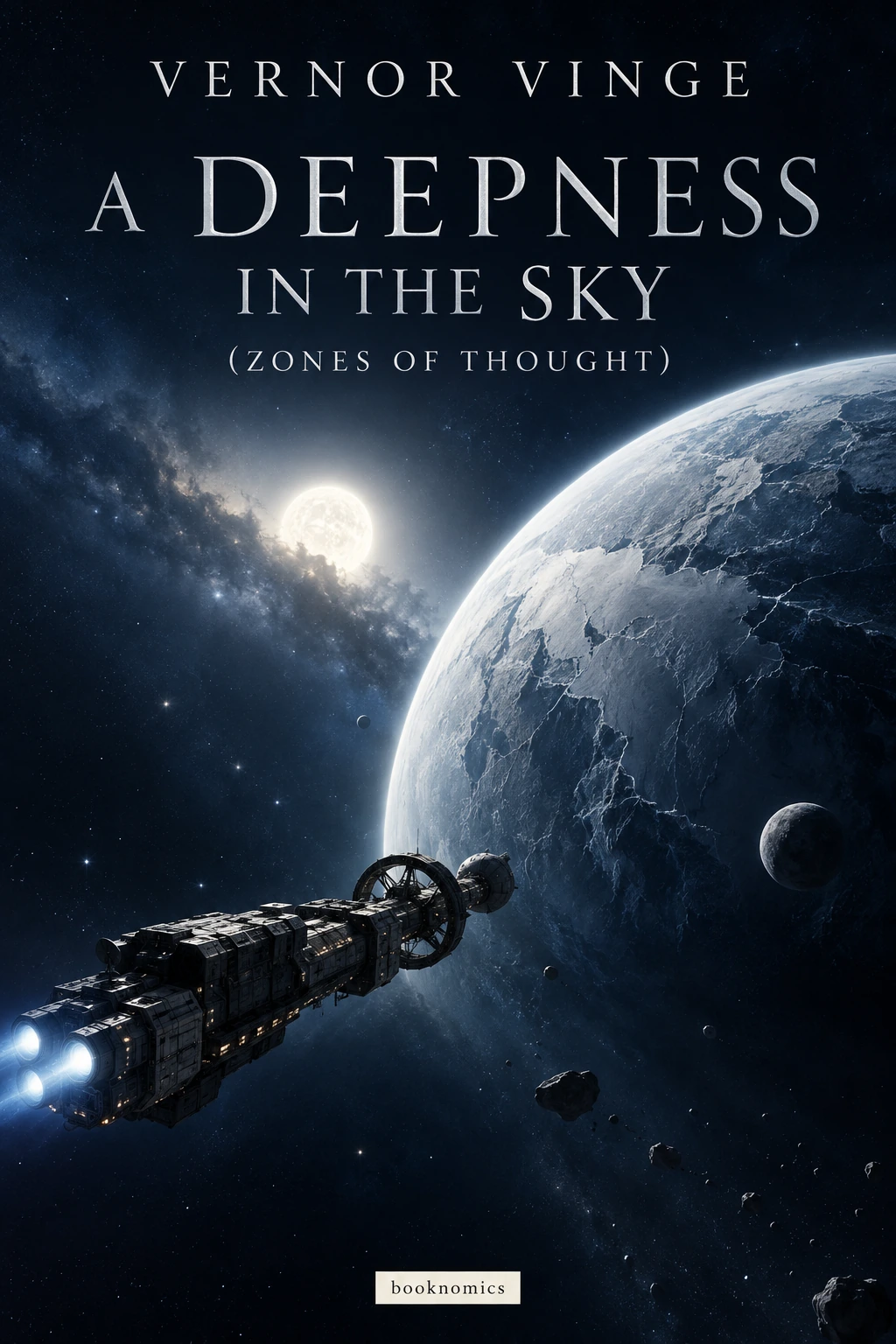 A Deepness in the Sky (Zones of Thought) book summary cover