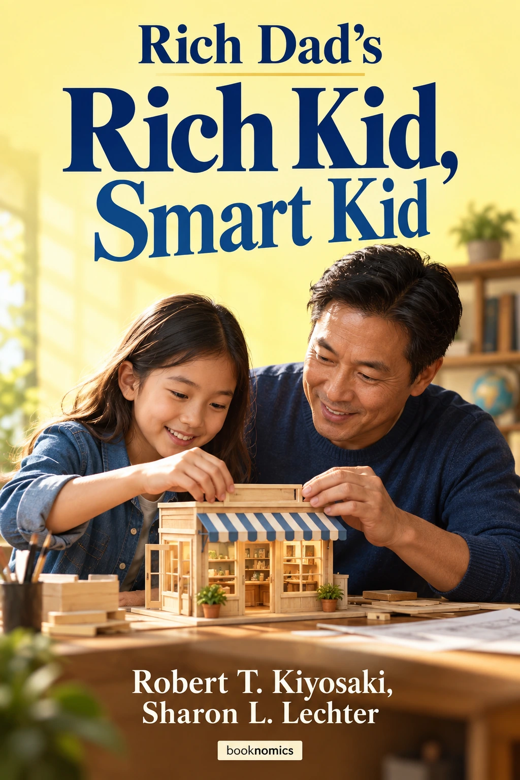 Rich Dad's Rich Kid, Smart Kid book summary cover
