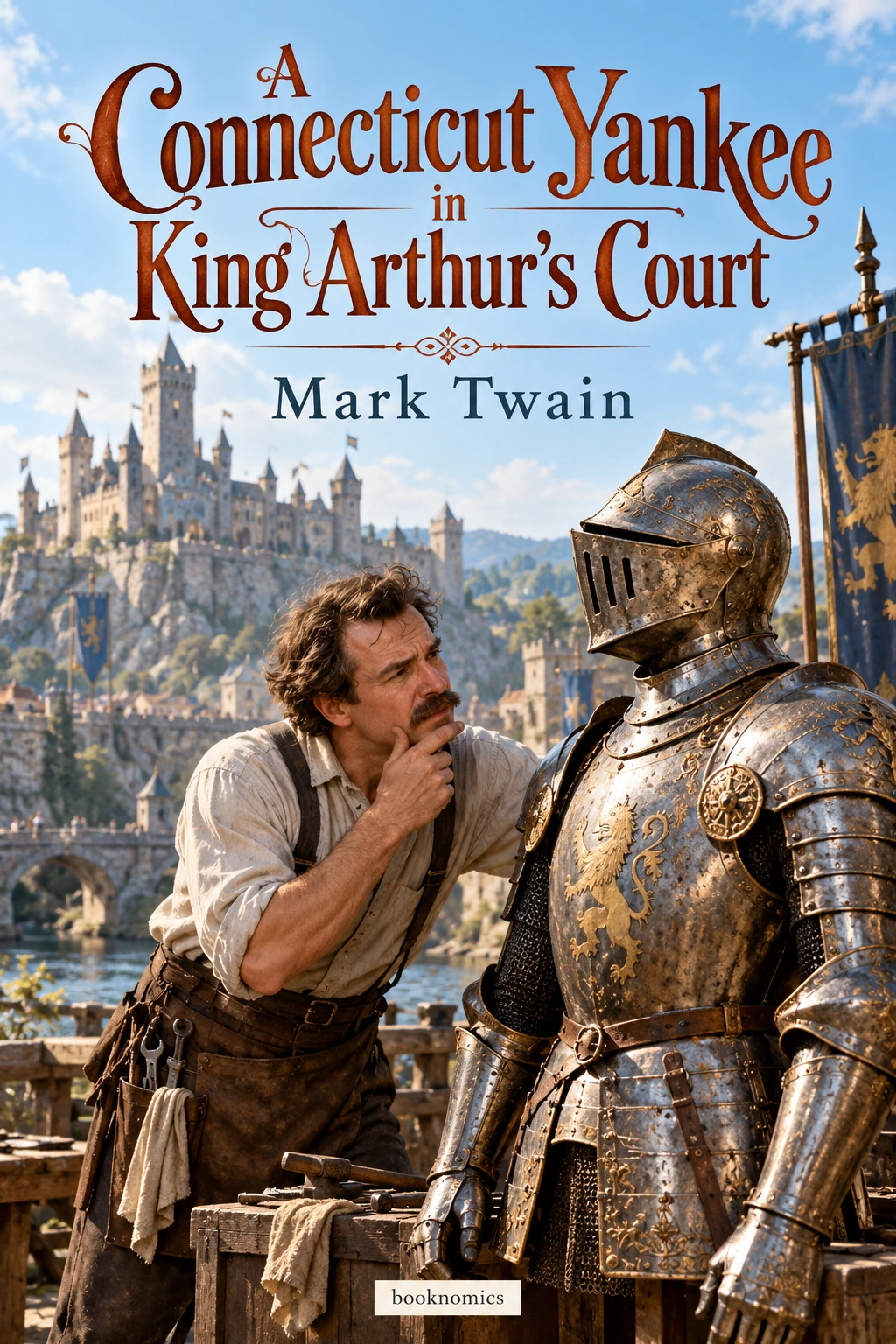 A Connecticut Yankee in King Arthur's Court book summary cover