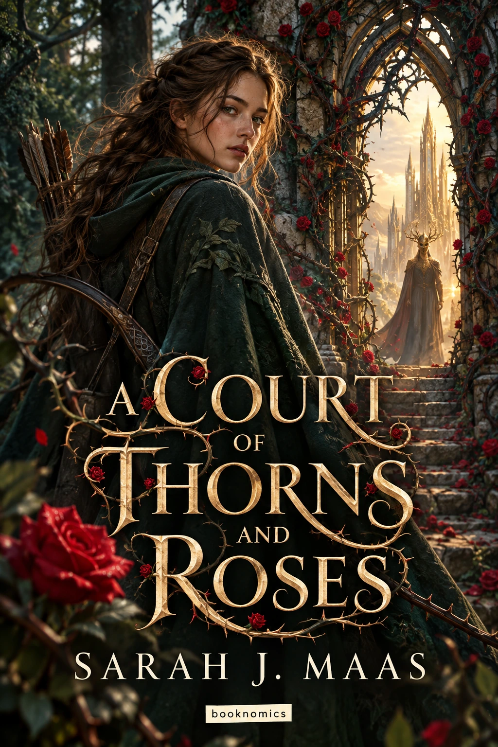 A Court of Thorns and Roses book summary cover