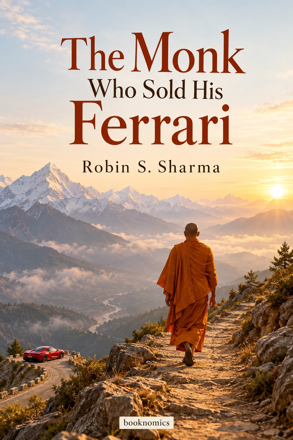 The Monk Who Sold His Ferrari book summary cover