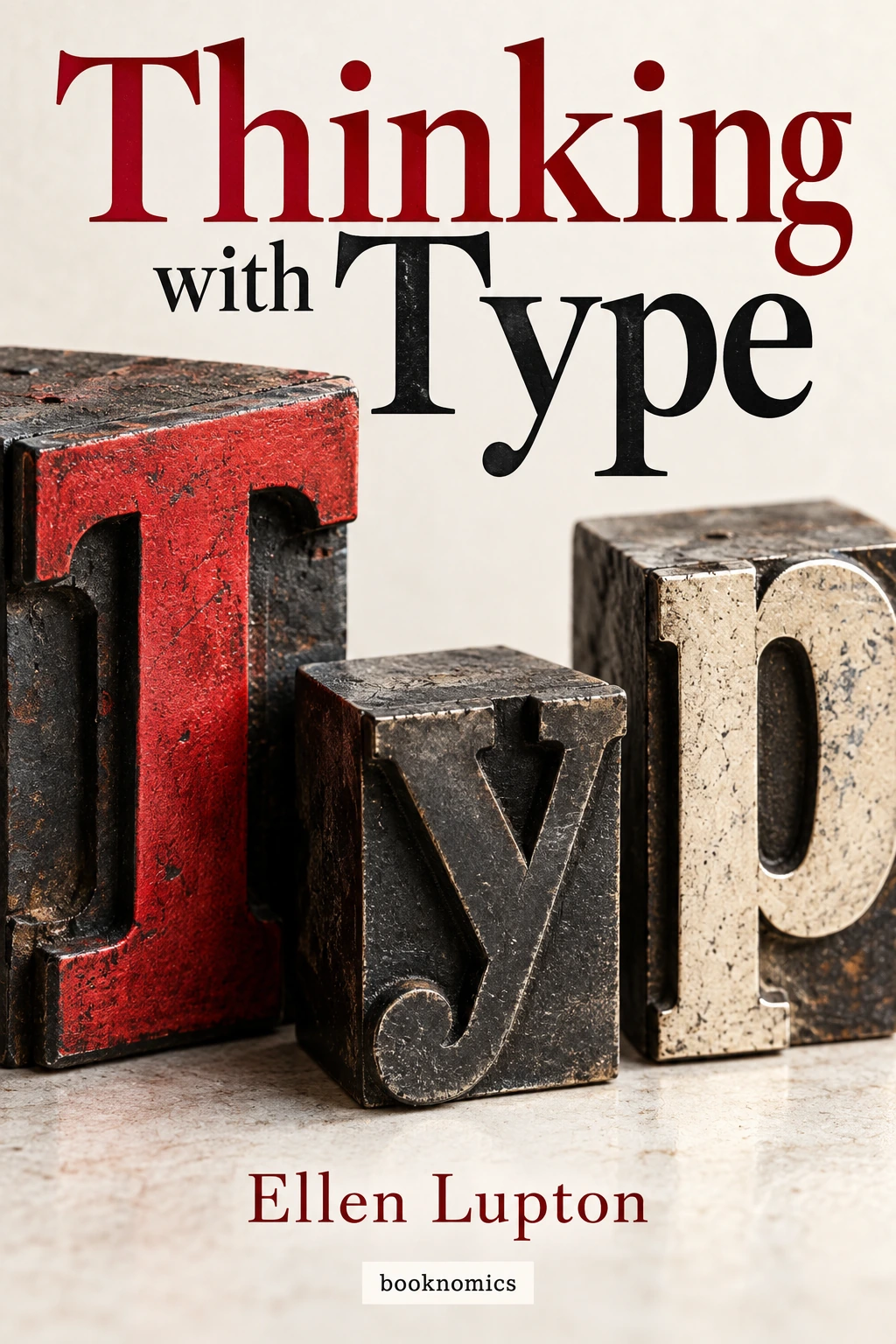 Thinking with Type book summary cover