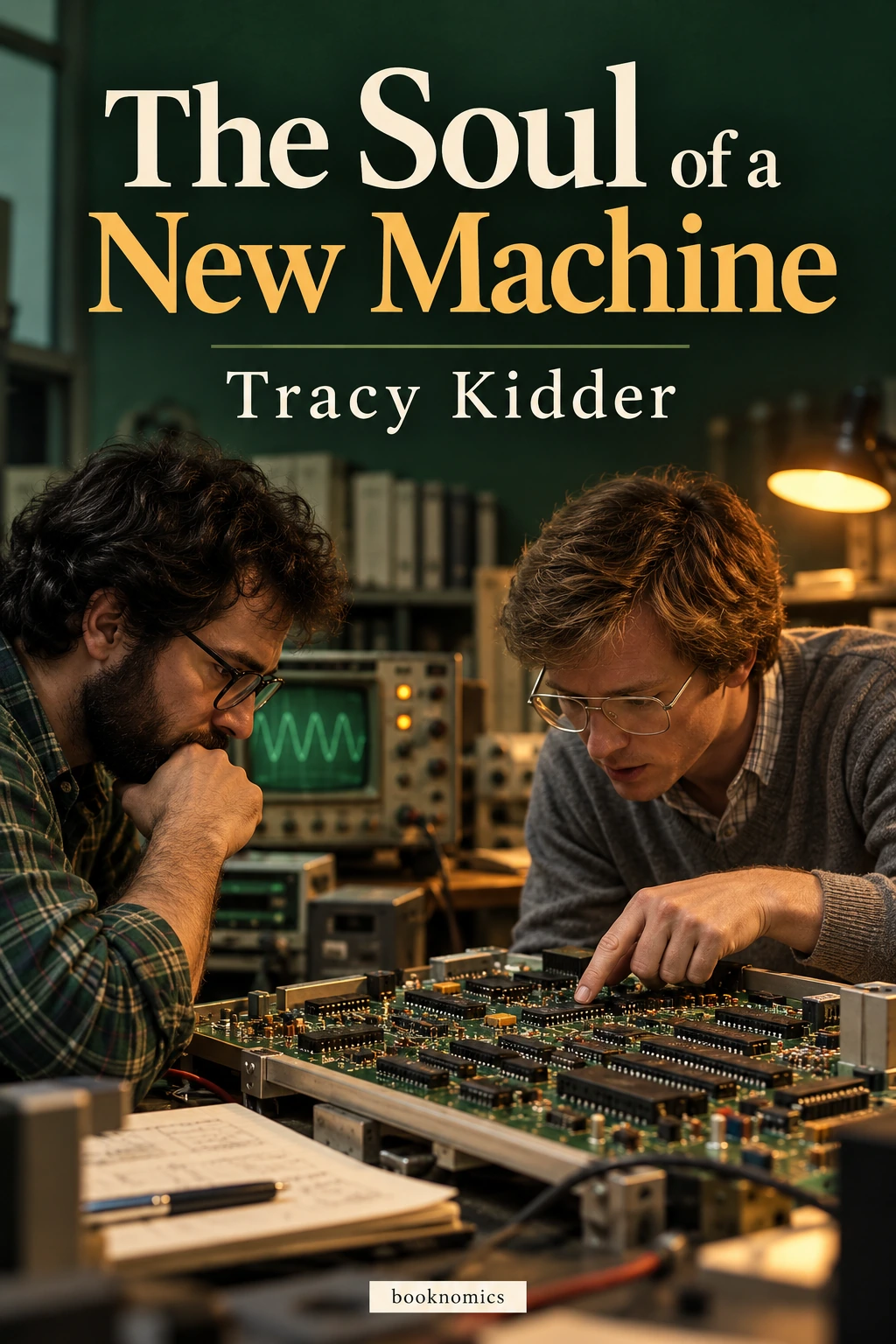 The Soul of a New Machine book summary cover