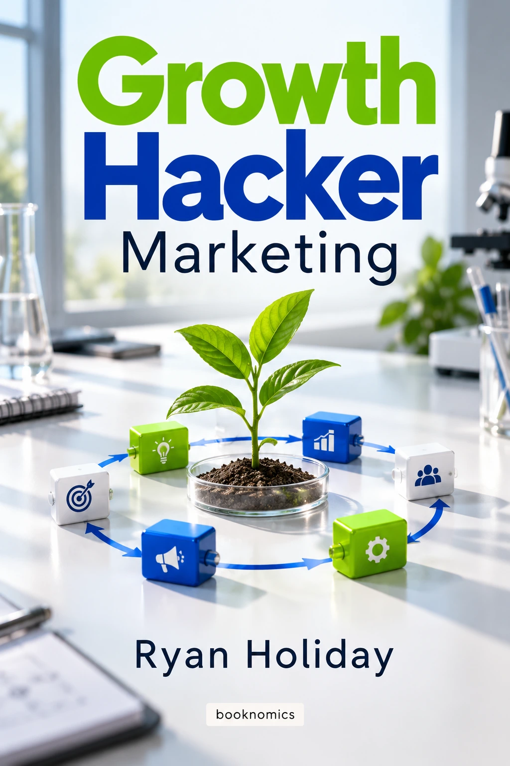 Growth Hacker Marketing book summary cover