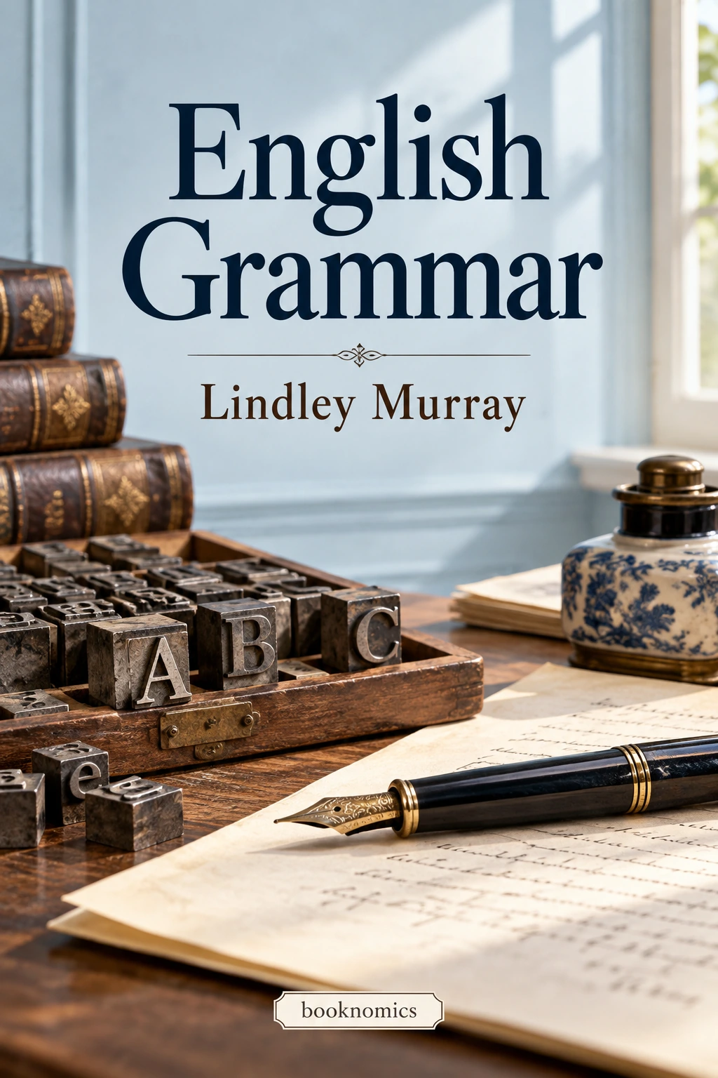 English Grammar book summary cover
