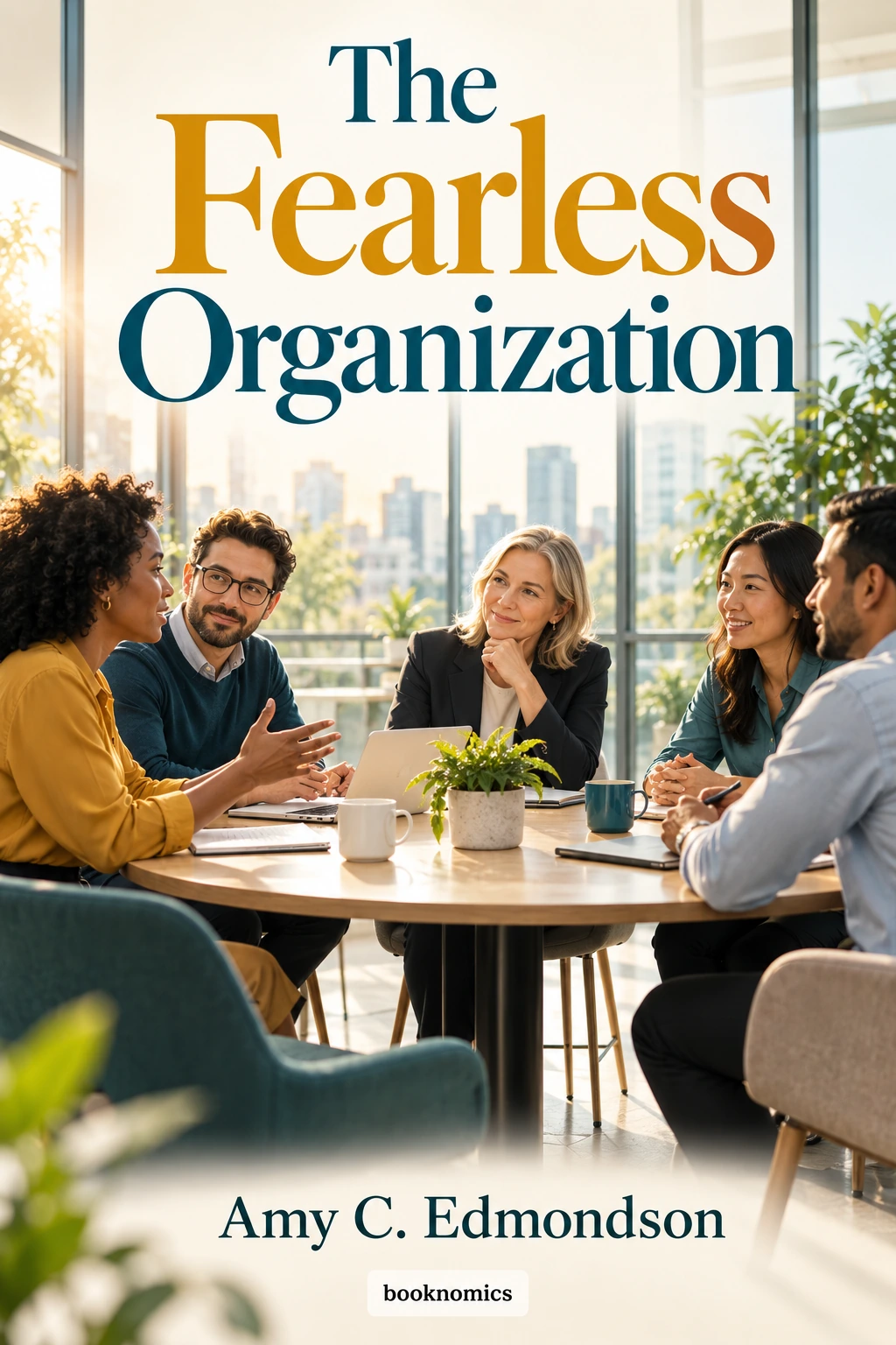 The Fearless Organization book summary cover