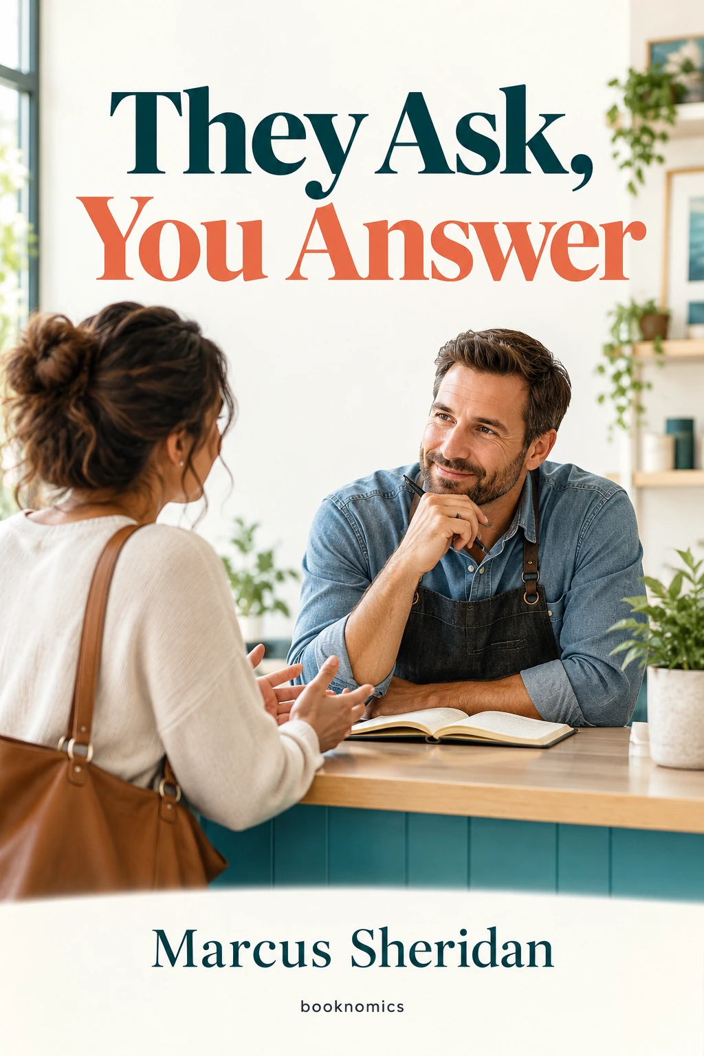 They Ask, You Answer book summary cover