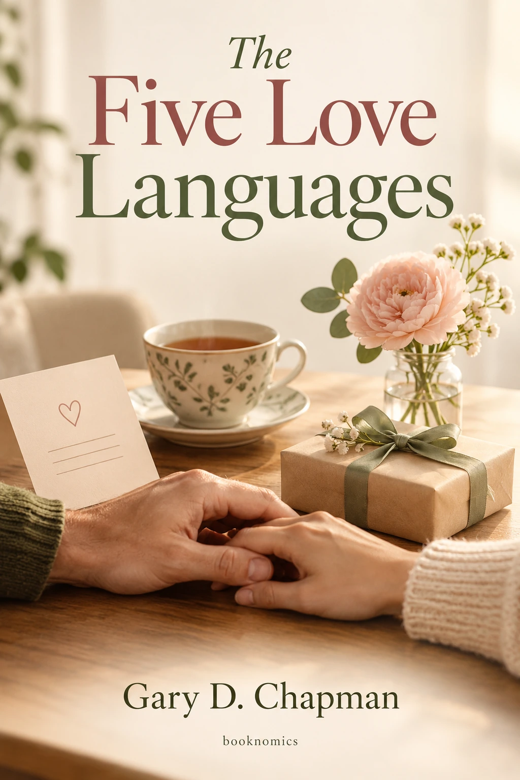 The Five Love Languages book summary cover