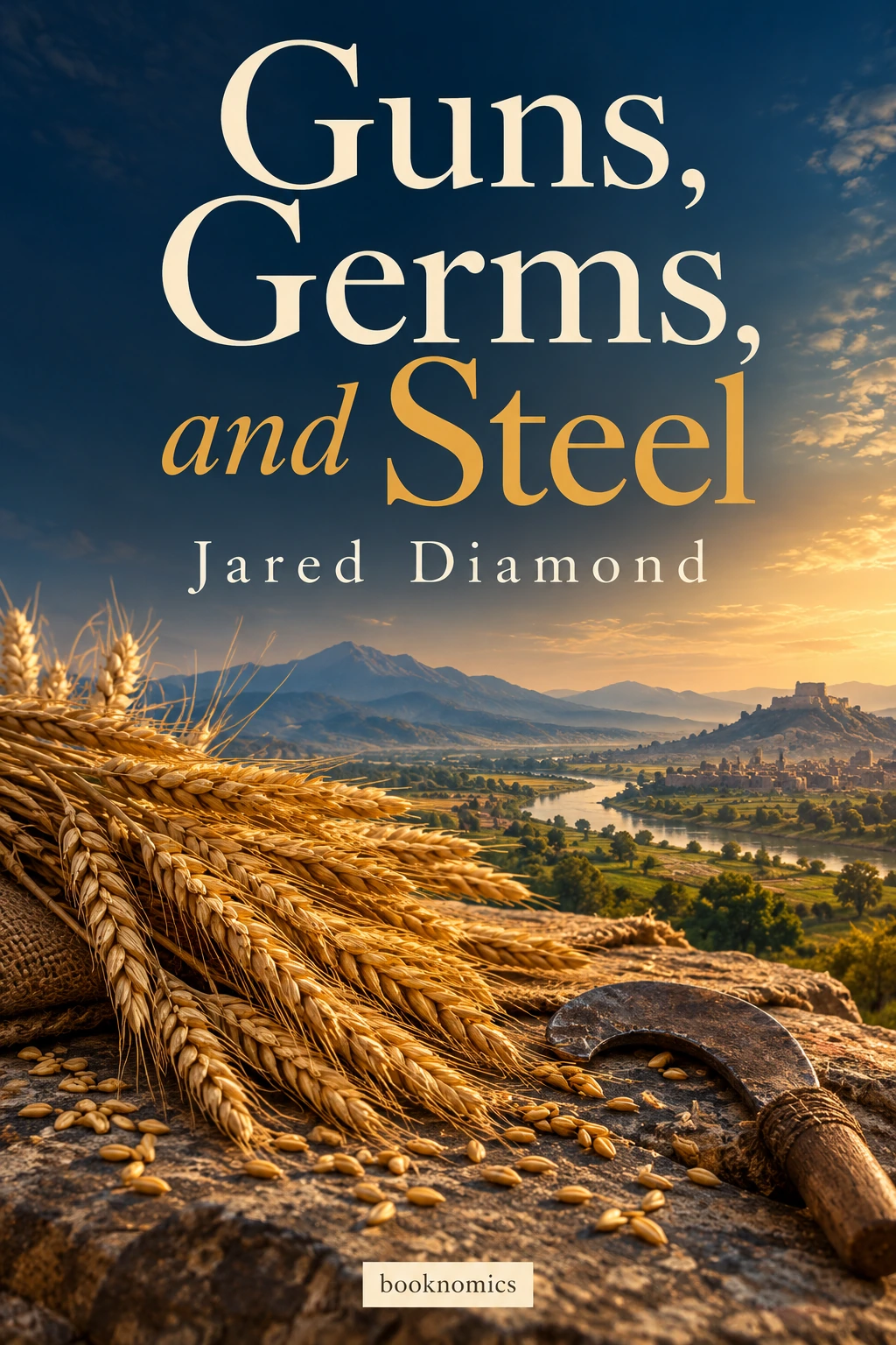 Guns, Germs, and Steel book summary cover