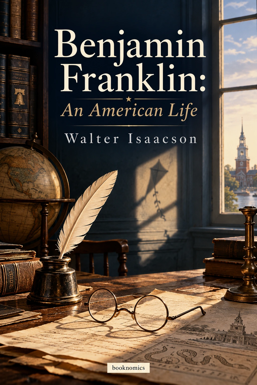 Benjamin Franklin: An American Life book summary cover