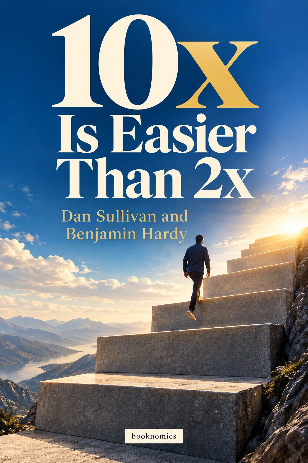 10x Is Easier Than 2x book summary cover
