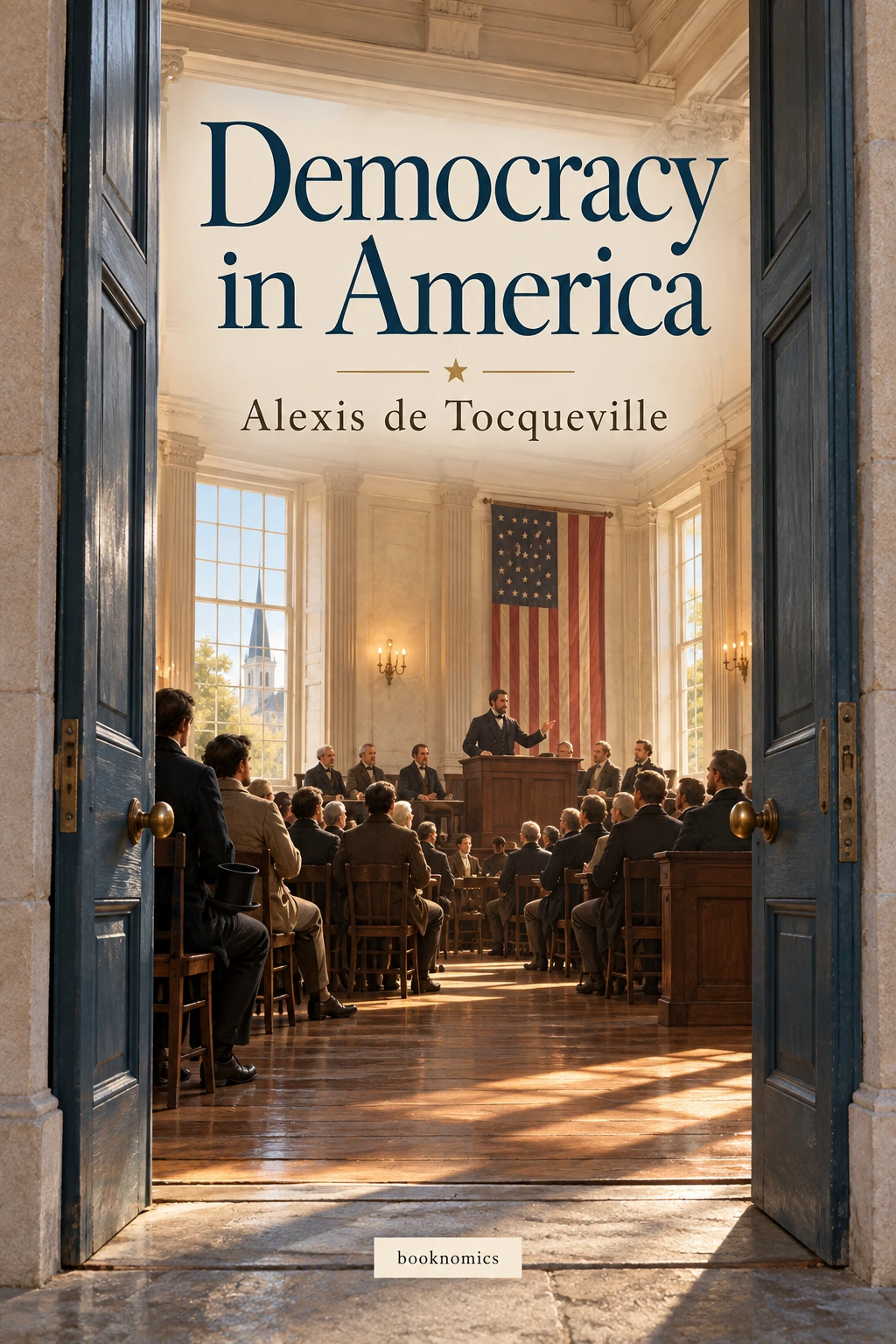 Democracy in America book summary cover
