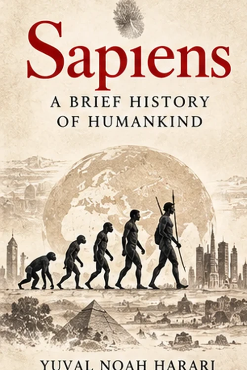 Sapiens book summary cover